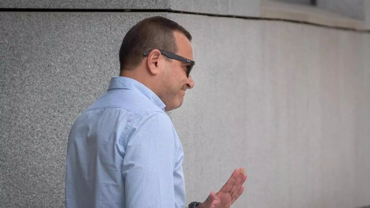 Gonzalo Sanz, en la Audiencia Nacional