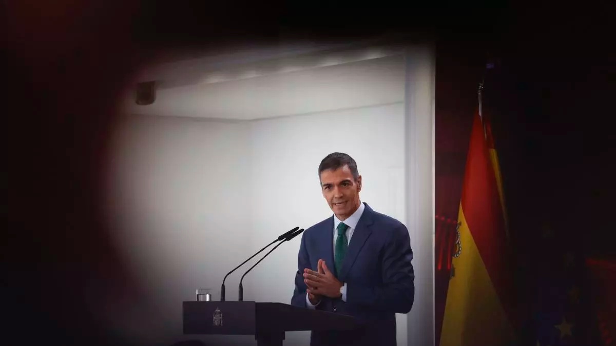 El presidente del Gobierno, Pedro Sánchez.